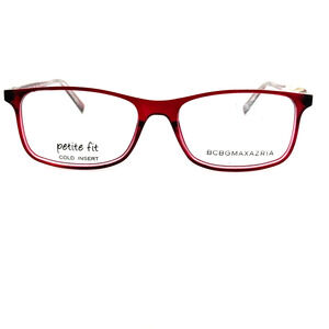 BCBG MAXAZRIA Petite Red Mirella Red Laminate 49/15/130 FULL RIM H12696